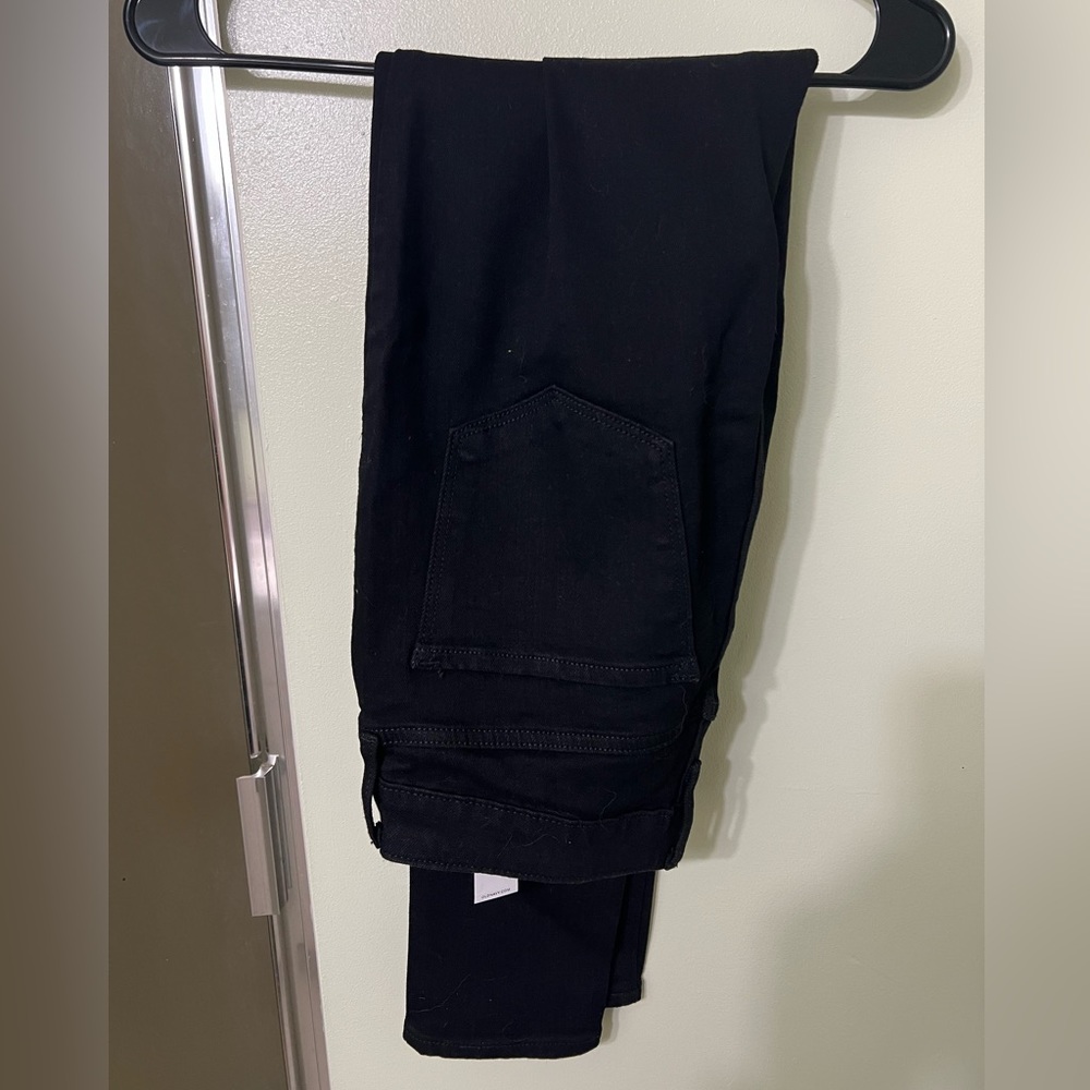 Old navy high rise super skinny black jeans